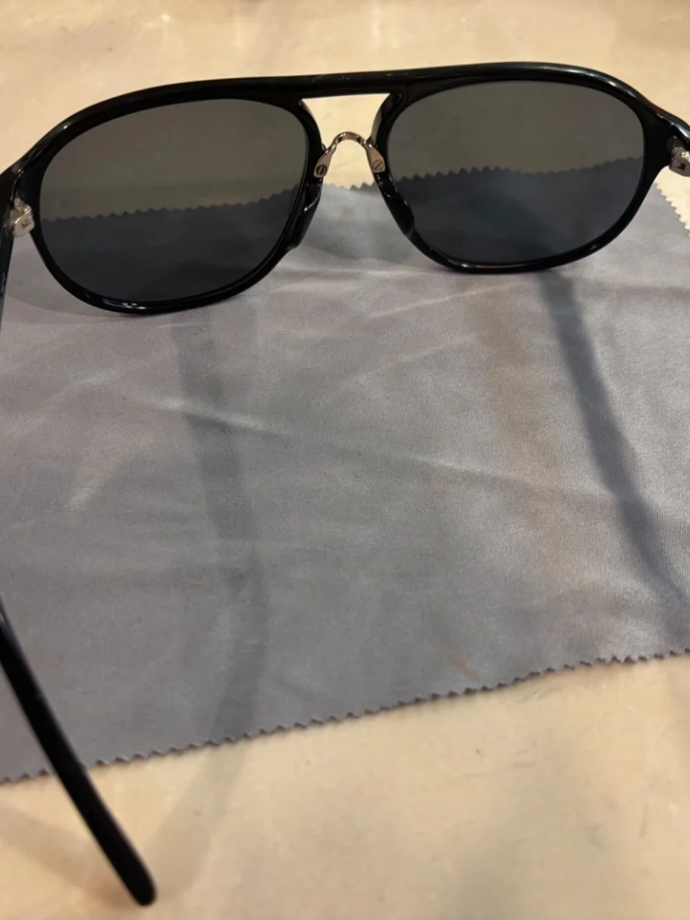 Lot of used Prada and Tom Ford glasses.